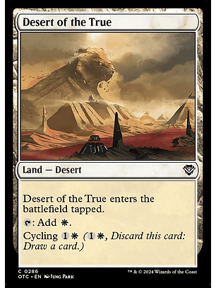 Desert of the True | Español | NM | OTC