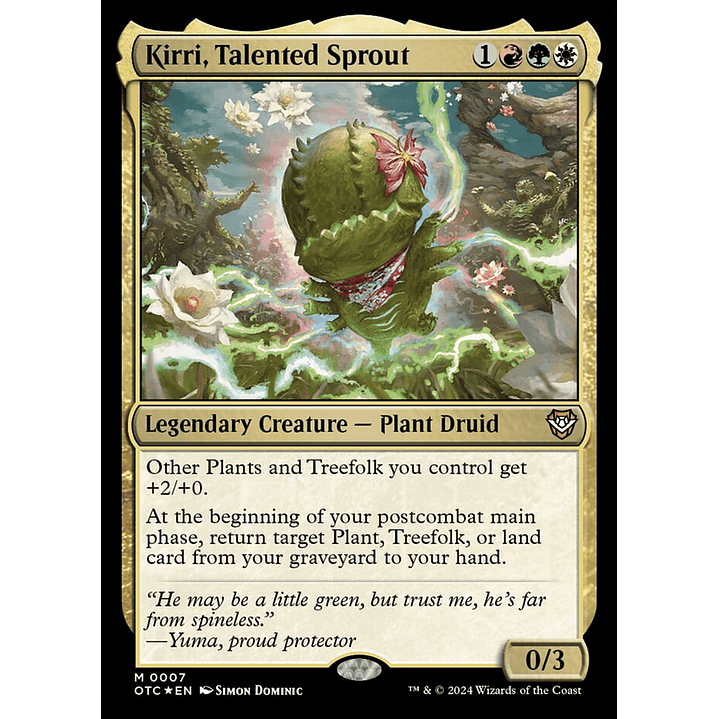Kirri, Talented Sprout (foil) | Español | NM | OTC 1