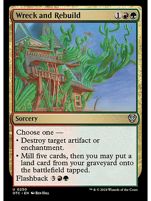 Wreck and Rebuild | Español | NM | OTC