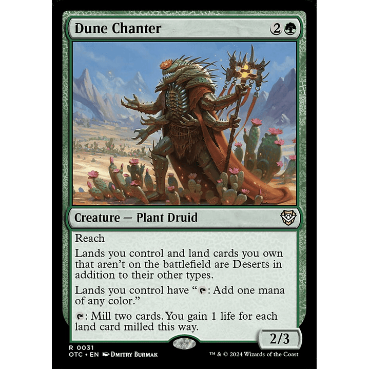 Dune Chanter | Español | NM | OTC 1