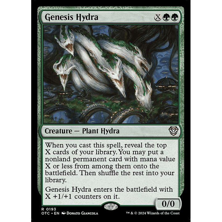 Genesis Hydra | Español | NM | OTC 1