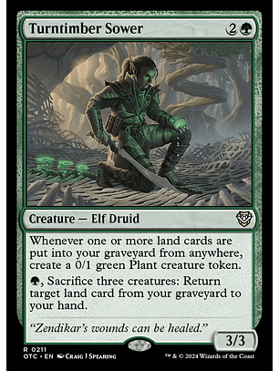 Turntimber Sower | Español | NM | OTC