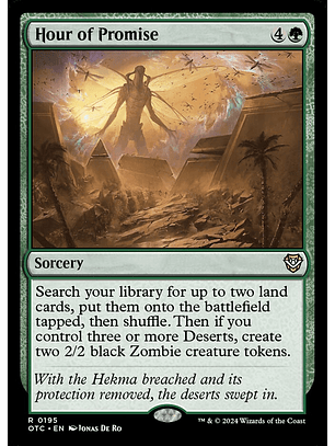 Hour of Promise | Español | NM | OTC