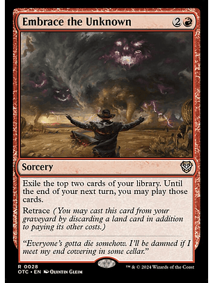 Embrace the Unknown | Español | NM | OTC