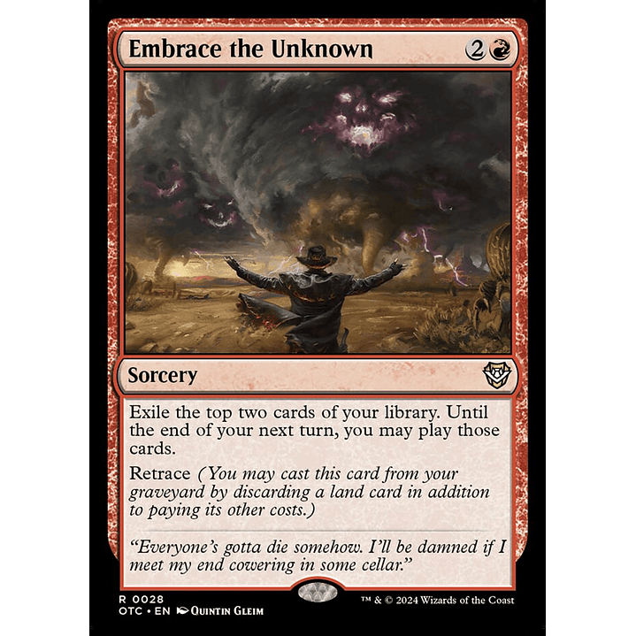 Embrace the Unknown | Español | NM | OTC 1