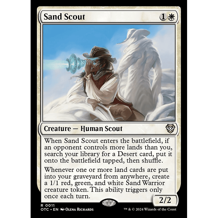 Sand Scout | Español | NM | OTC 1