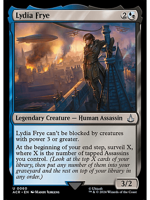 Lydia Frye (foil) | Inglés | NM | ACR