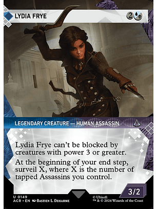 Lydia Frye (Showcase) | Inglés | NM | ACR