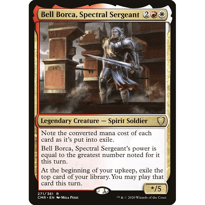 Bell Borca, Spectral Sergeant | Español | NM | CMR 1
