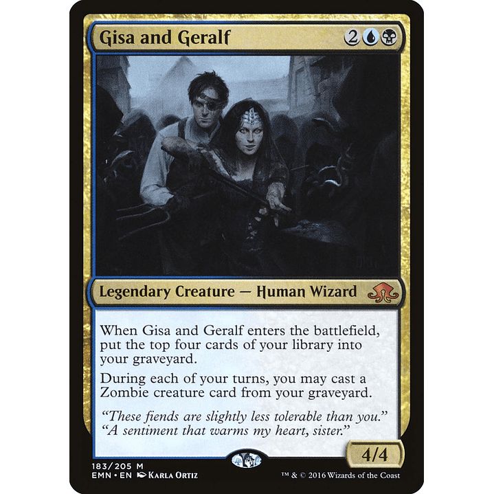 Gisa and Geralf | Español | NM | EMN 1