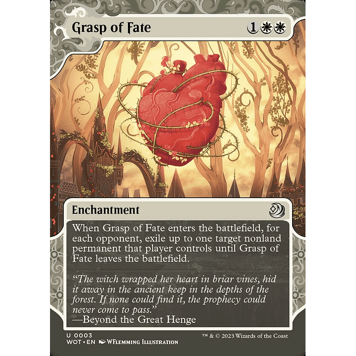 Grasp of Fate (Showcase) | Español | NM | WOT 1