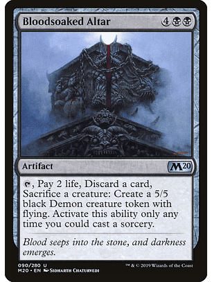 Bloodsoaked Altar (foil) | Español | NM | M20