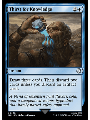 Thirst for Knowledge | Español | NM | PIP