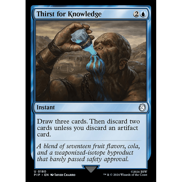 Thirst for Knowledge | Español | NM | PIP 1