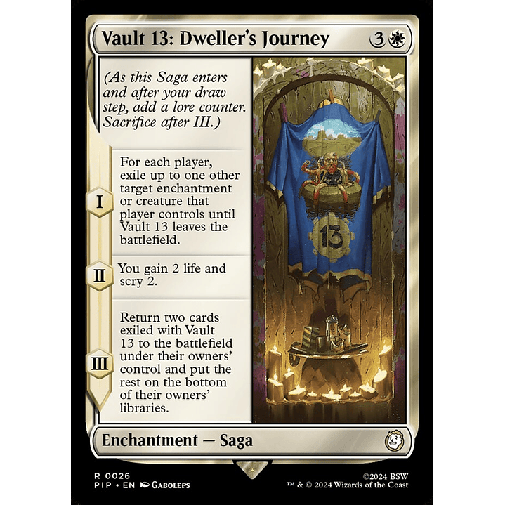 Vault 13: Dweller's Journey | Español | NM | PIP 1
