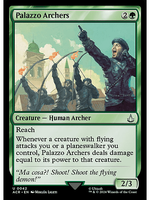 Palazzo Archers | Inglés | NM | ACR