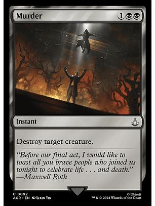 Murder | Inglés | NM | ACR