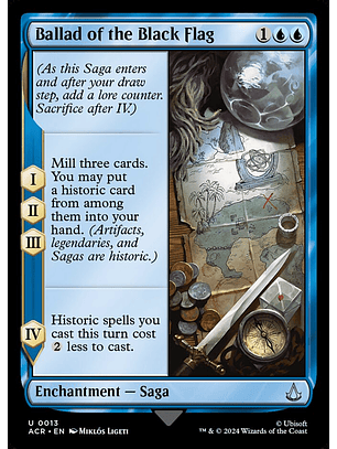Ballad of the Black Flag | Inglés | NM | ACR