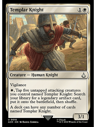 Templar Knight (foil) | Inglés | NM | ACR