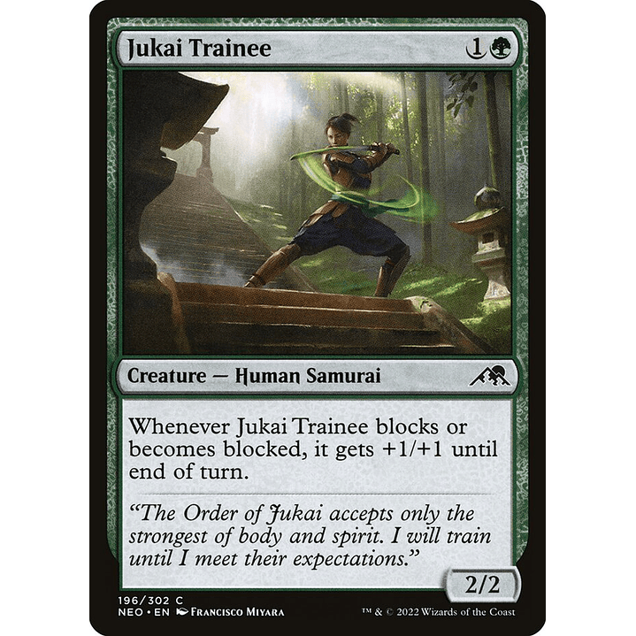 Jukai Trainee | Español | NM | NEO 1