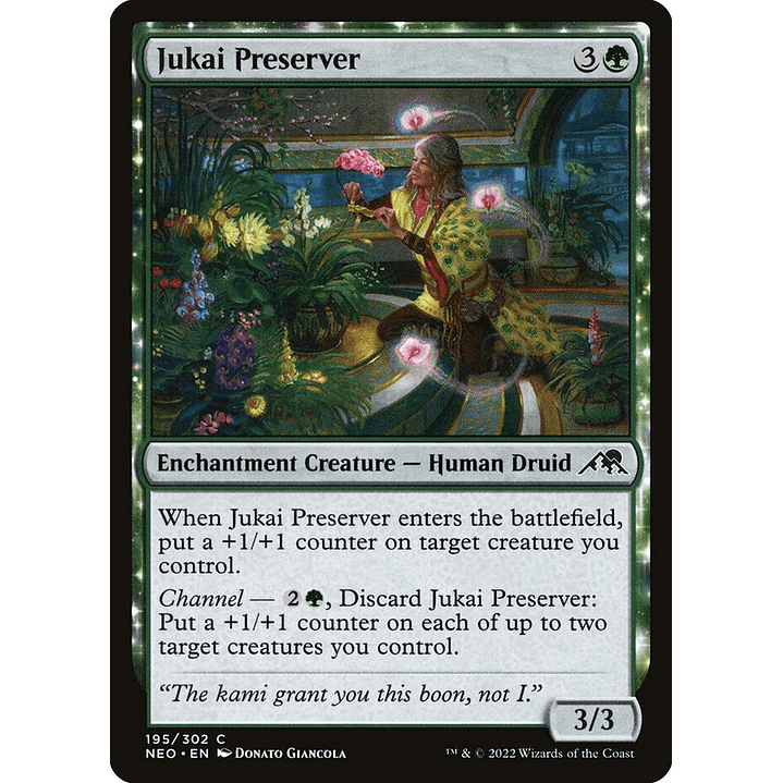 Jukai Preserver (foil) | Inglés | NM | NEO 1
