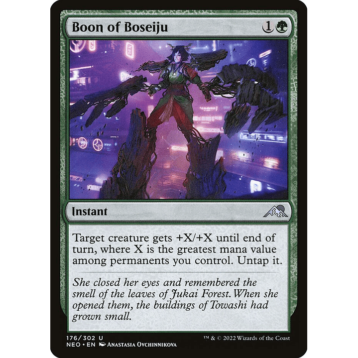 Boon of Boseiju (foil) | Inglés | NM | NEO 1