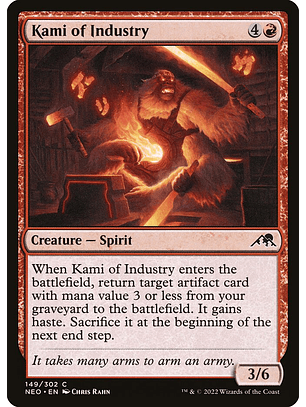 Kami of Industry (foil) | Inglés | NM | NEO