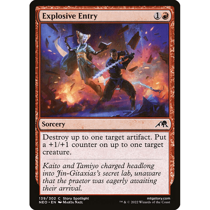 Explosive Entry (foil) | Inglés | NM | NEO 1