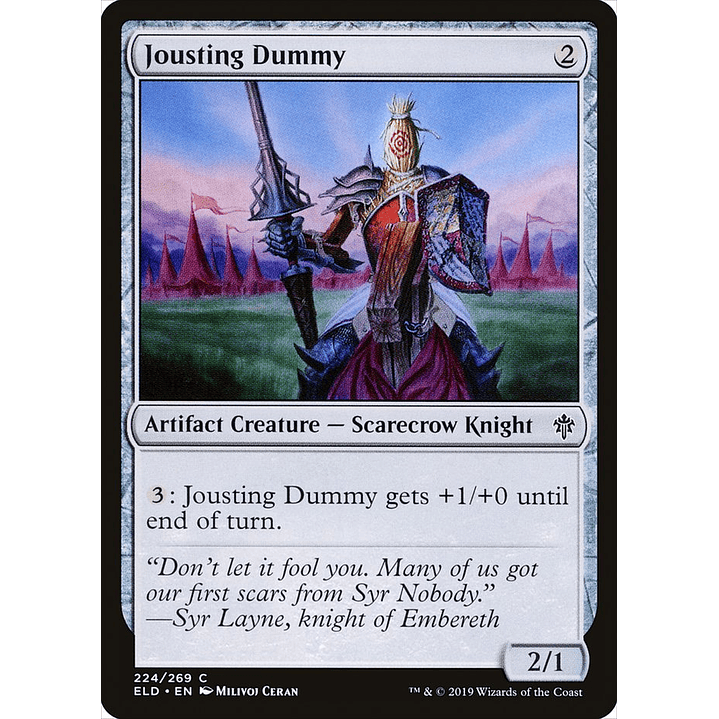 Jousting Dummy | Inglés | NM | ELD 1