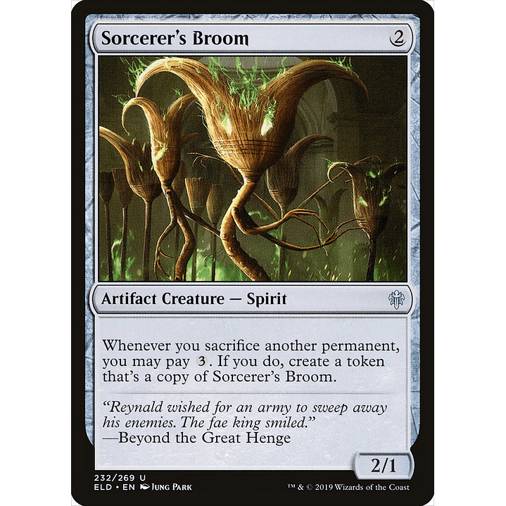 Sorcerer's Broom | Inglés | NM | ELD 1