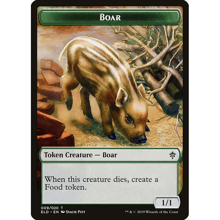 Boar | Inglés | NM | TELD 1