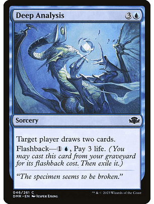 Deep Analysis (foil) | Español | NM | DMR