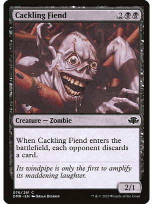 Cackling Fiend | Español | NM | DMR