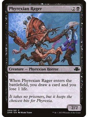Phyrexian Rager | Español | NM | DMR