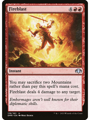 Fireblast | Español | NM | DMR