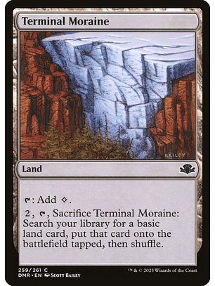 Terminal Moraine | Español | NM | DMR