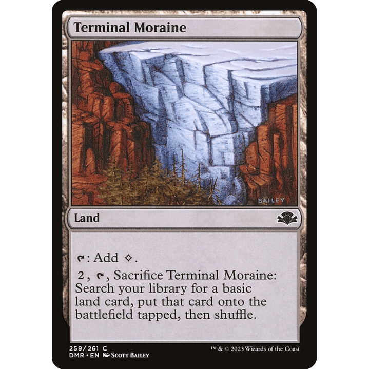 Terminal Moraine | Español | NM | DMR 1