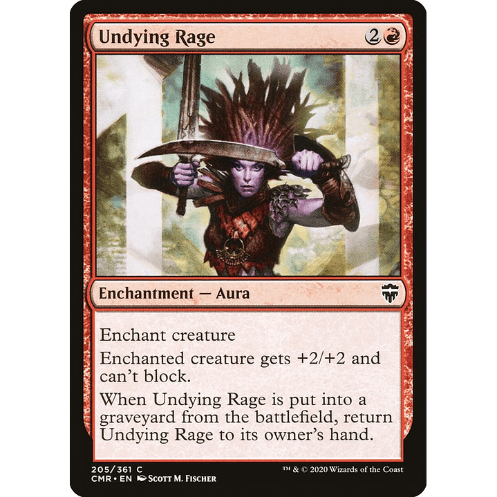 Undying Rage | Español | NM | CMR 1