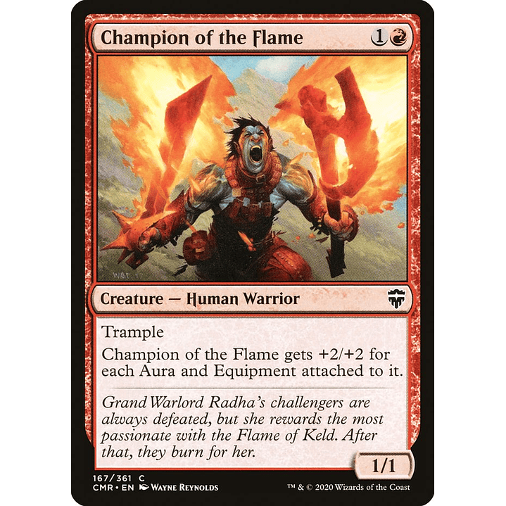Champion of the Flame | Español | NM | CMR 1