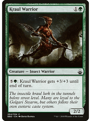 Kraul Warrior | Inglés | NM | BBD
