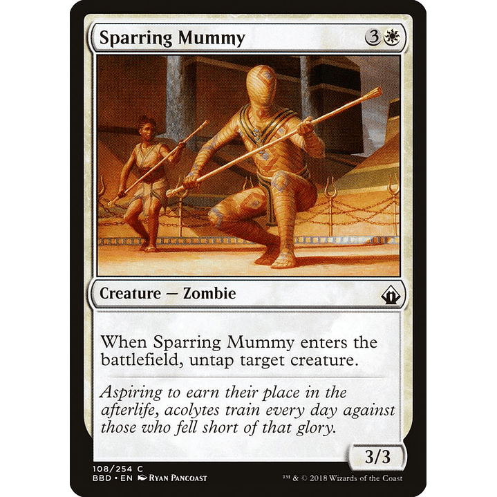 Sparring Mummy | Inglés | NM | BBD 1