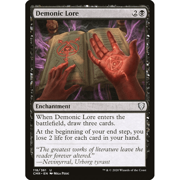 Demonic Lore | Español | NM | CMR 1