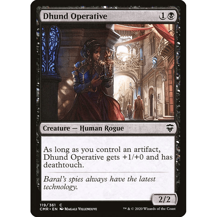 Dhund Operative (foil) | Español | NM | CMR 1
