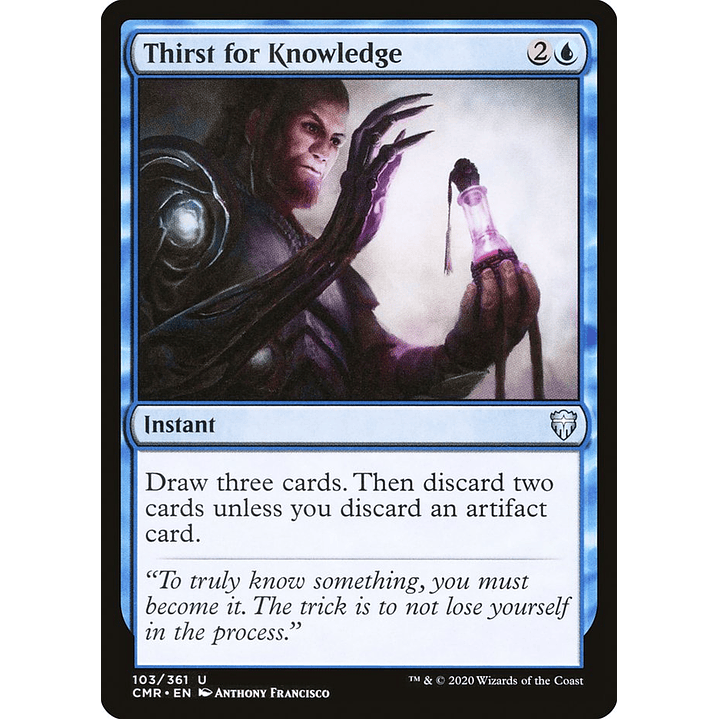 Thirst for Knowledge | Español | NM | CMR 1