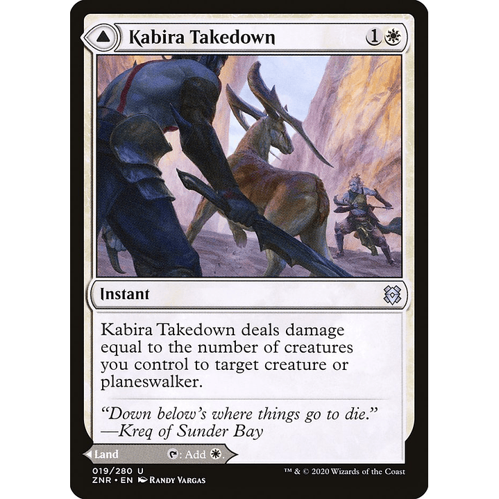 Kabira Takedown // Kabira Plateau | Español | NM | ZNR 1