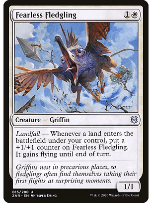 Fearless Fledgling | Español | NM | ZNR