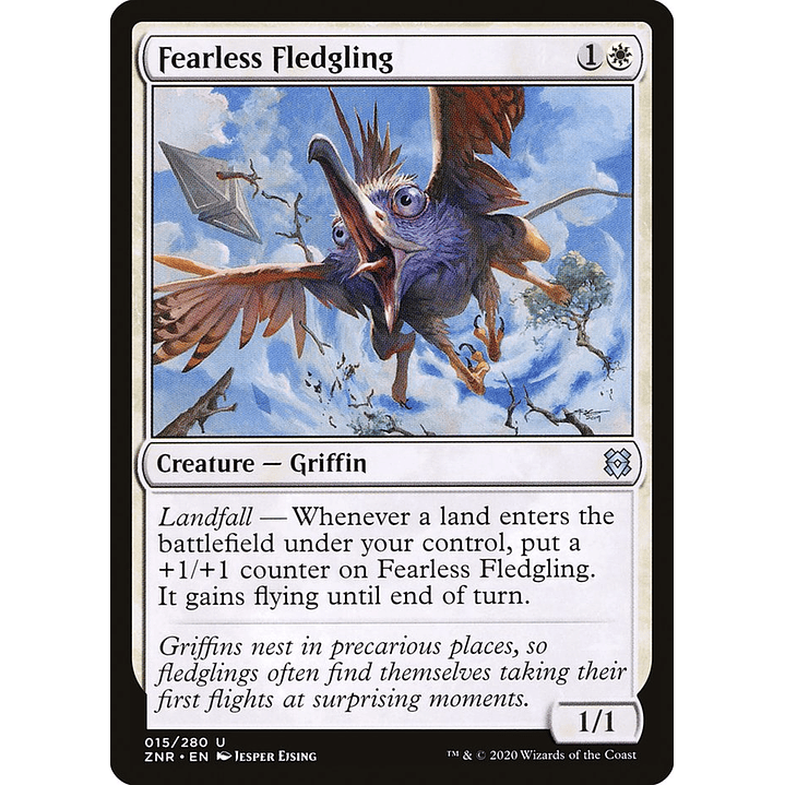 Fearless Fledgling | Español | NM | ZNR 1