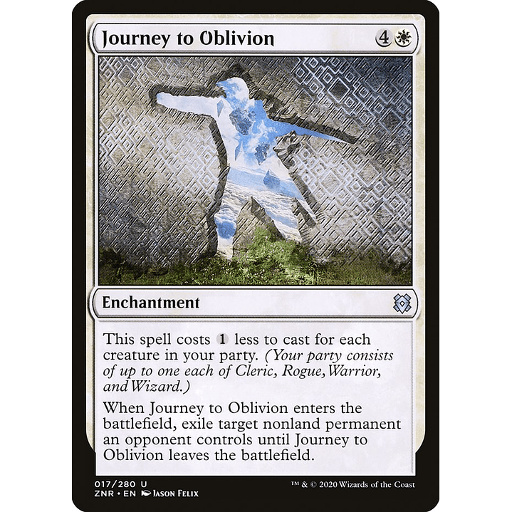 Journey to Oblivion | Español | NM | ZNR 1