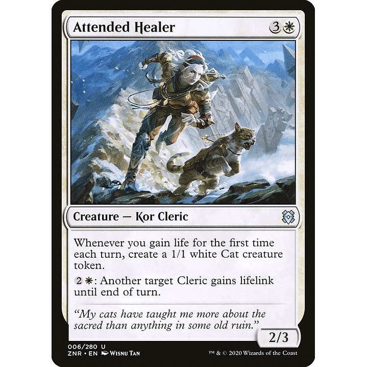 Attended Healer | Español | NM | ZNR 1