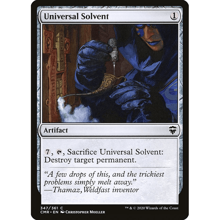 Universal Solvent | Inglés | NM | CMR 1